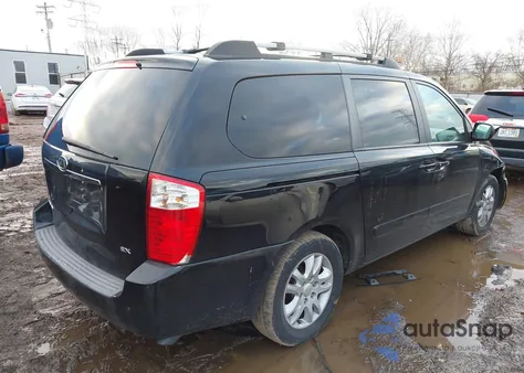 2007 Kia Sedona Ex из США, поврежденный, VIN KNDMB233376113509